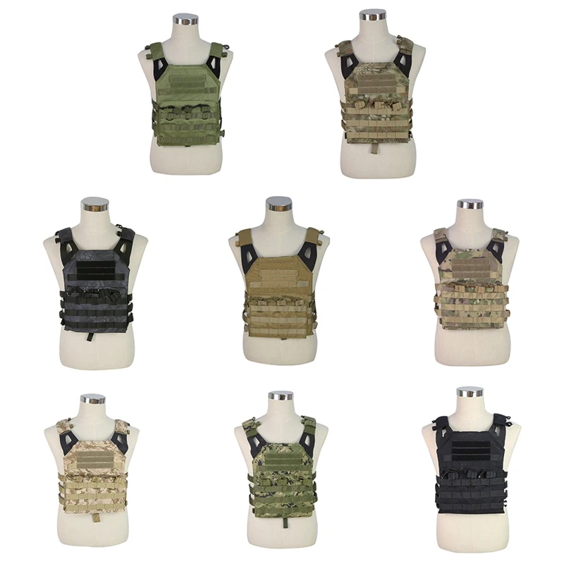 

Adjustable Tactical Vest Molle Vest Outdoor Hunting Airsoft Paintball Molle Vest With Protective Vest Sportswear For CS Game