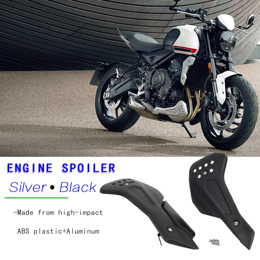 

New Belly Pan For TRIDENT 660 2021 2022 Bellypan Lower Engine Spoiler Cowling Protection Fairing Motorcycle For trident 660