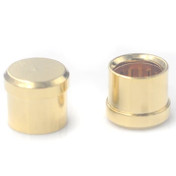 

16Pcs Gold Plated Short Circuit Socket Phono Connector RCA Shielding Jack Socket Protect Cover Caps