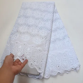 

Swiss Volie Cotton Lace Fabric 2019 African Swiss Voile Laces In Swizerland High Quality Swiss cotton Laces 01