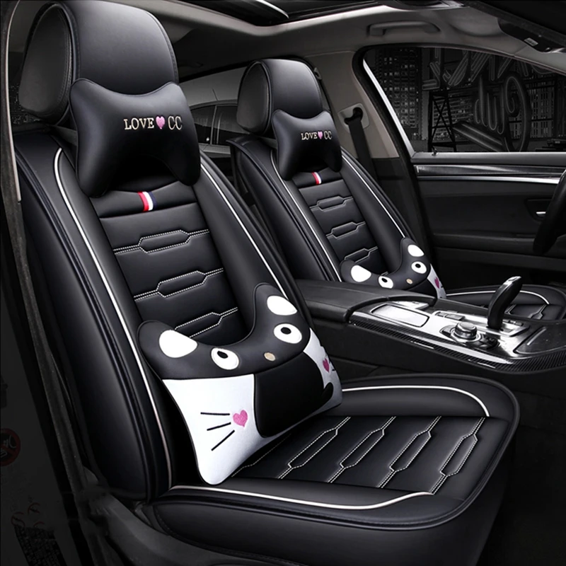 Front+Rear Car seat Cover set for hyundai tucson veloster veracruz verna solaris of 2020 2019 2018 2017 2016 2015 | Автомобили и