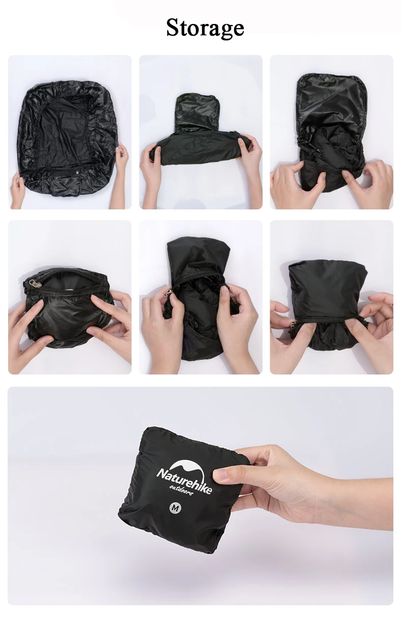 Naturehike рюкзак с защитой от дождя чехол для защиты от пыли 40L 50L 60L 80L альпинистский рюкзак Крышка Водонепроницаемый открытый рюкзак с защитой от дождя