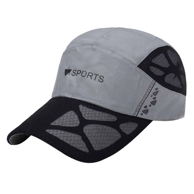 Summer golf sports Cap Women Men Mesh Breathable Snapback Cap Unisex Adjustable Sport Hats Outdoor Sports Sunshade Cap