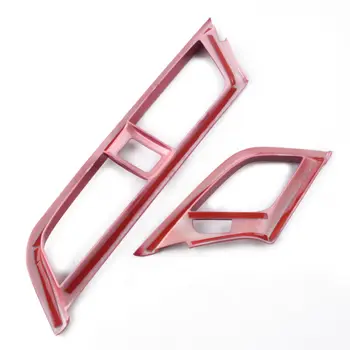 

Central Control Air vent trim Auto Car Outlet Frame Fit For Honda Civic 10th 2016-2019 5pcs set