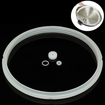 

5pcs 22cm Silicone Rubber Gasket Sealing Ring For Electric Pressure Cooker Parts 5-6L Universal accessories