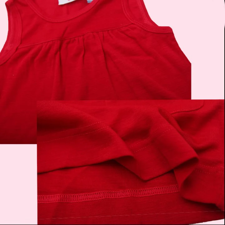 Summer Merino Wool Girl's Dress Merino Wool Clothes Size 3T-7T