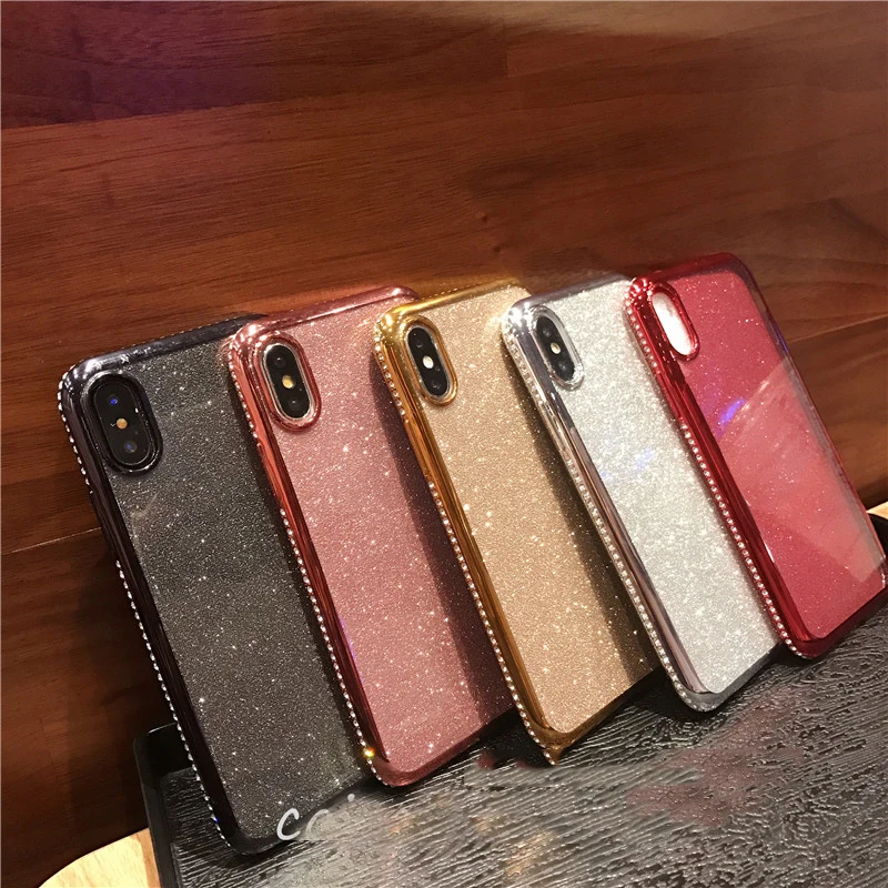 Блестящий Мягкий чехол из ТПУ для HUAWEI P20 P30 Mate 20 10 Lite Pro HONOR 8X 8C 10i 20i | Мобильные