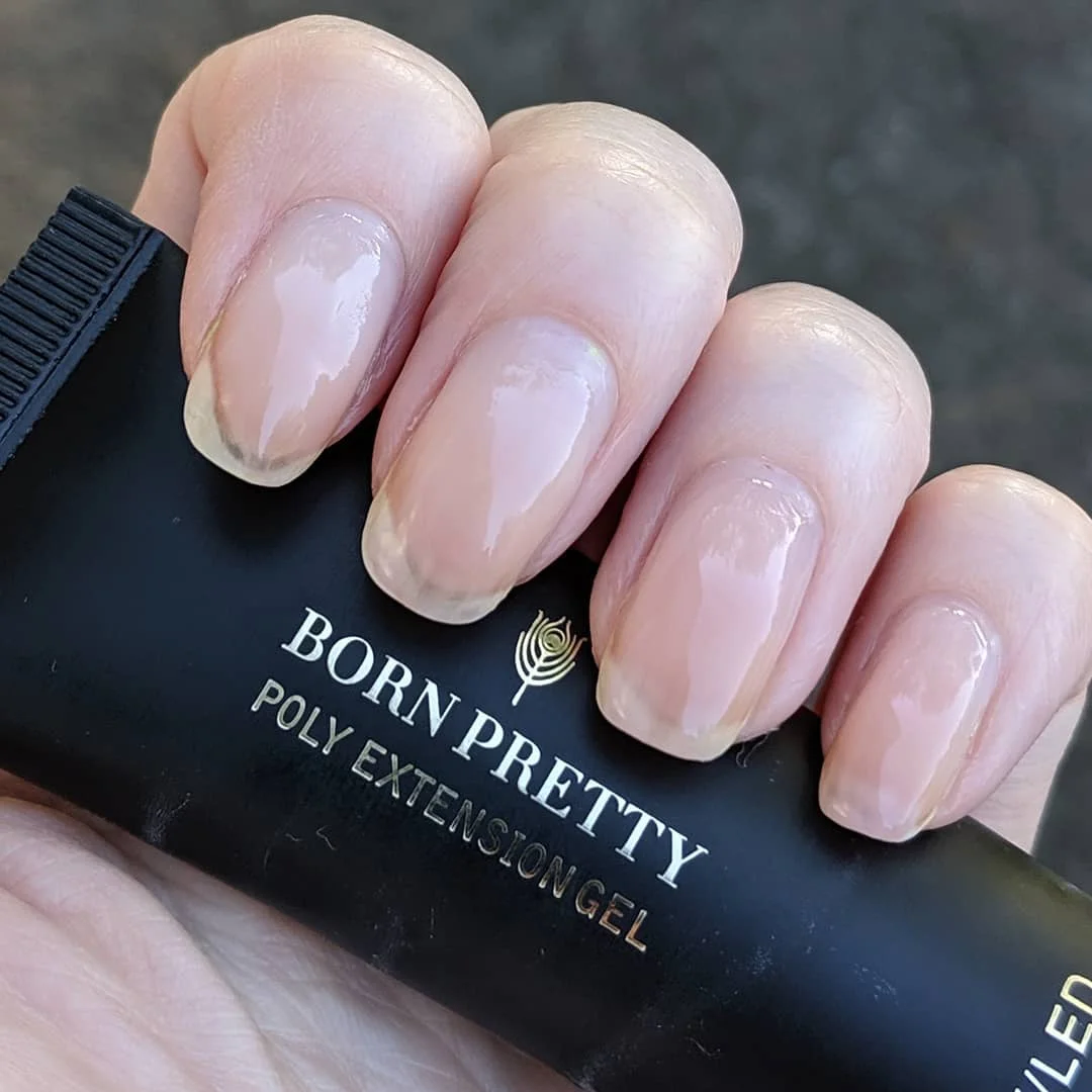 УФ гель BORN PRETTY для наращивания ногтей белый прозрачный быстрого меняет цвет при