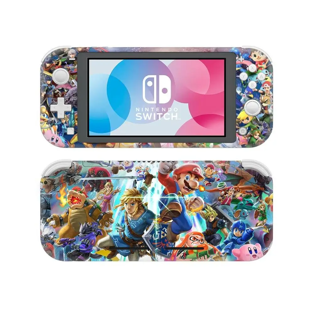 YSNSL0411 Супер Smash Bros nintendo Switch наклейка на кожу чехол для nintendo Switch Lite протектор kingd Switch Lite наклейка на кожу - Цвет: YSNSL0411