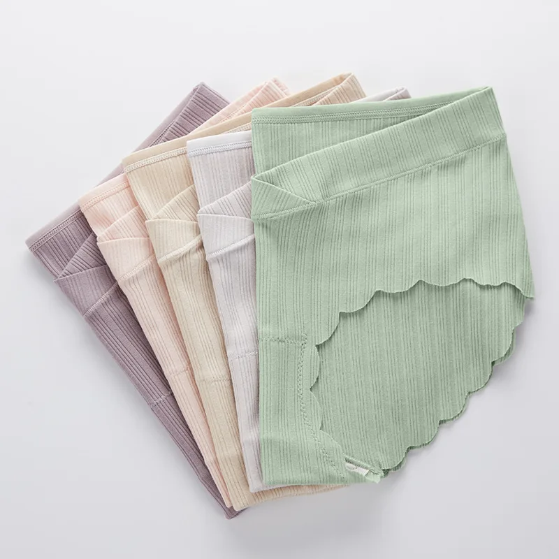5PCS Pregnant women's underwear low waist cotton women's underwear