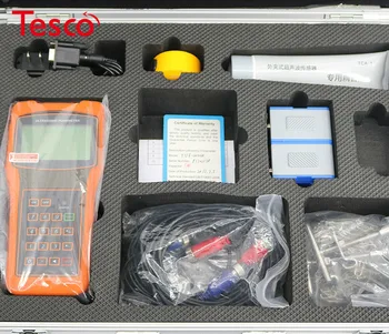 

Handheld Original TUF-2000H Ultrasonic Liquid Flowmeter TS-2 TM-1 TL-1 full size Transducer DN15mm-DN6000mm Digital Flow Meter