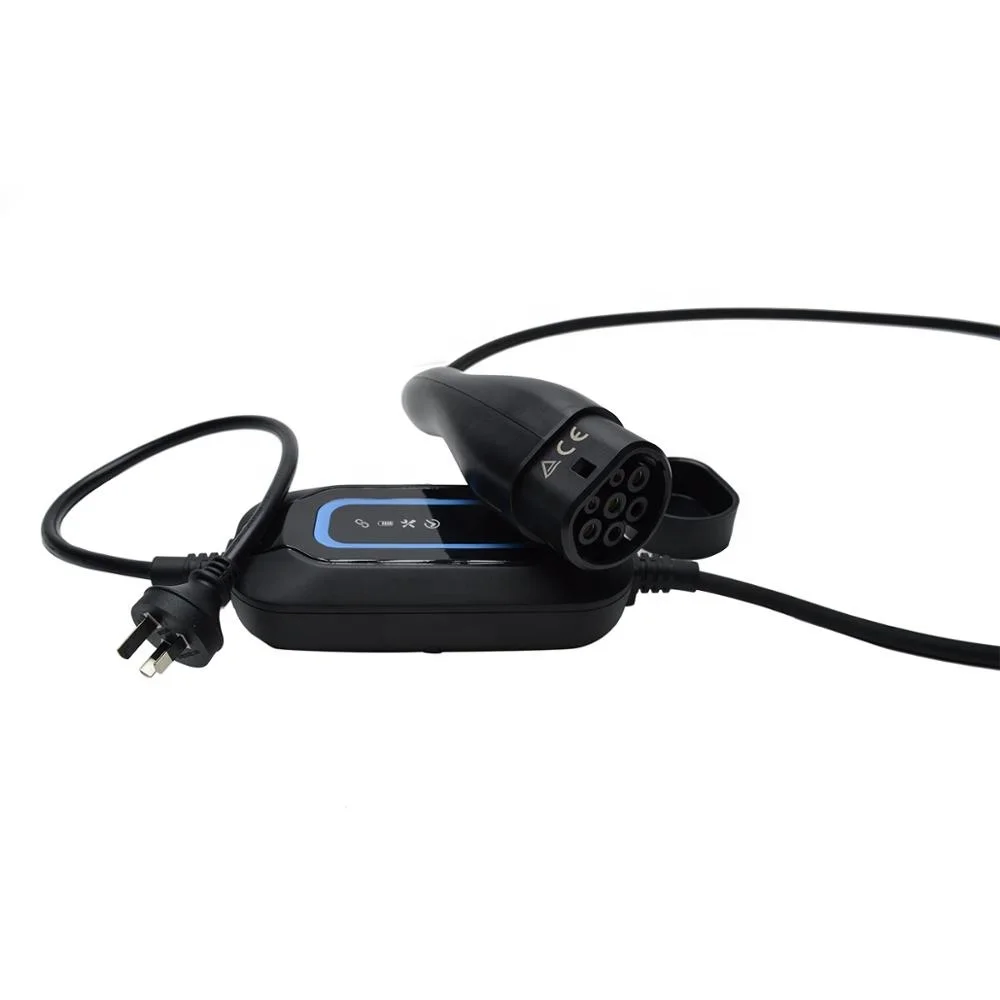 

16A Portable EV Charger Type 2 IEC 62196-2 Level 2 , adaptation EV Charging Station in Europe