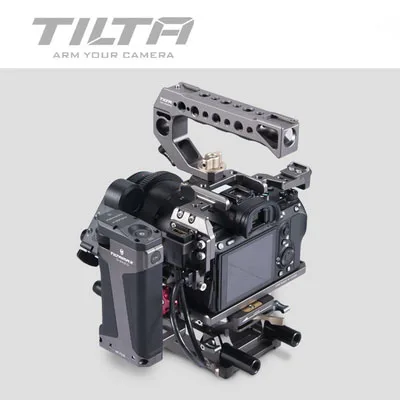 Tilta TA-T17-A-G Rig Cage для sony A7II A7III A7S A7S II A7R II A7R IV A9 Rig Cage для sony A7/A9 series Tiltaing VS Smallring