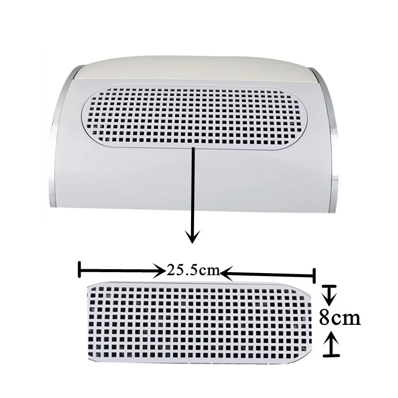 40 Вт пылеуловитель для дизайна ногтей с 3 вентиляторами УФ Гель лак инструмент