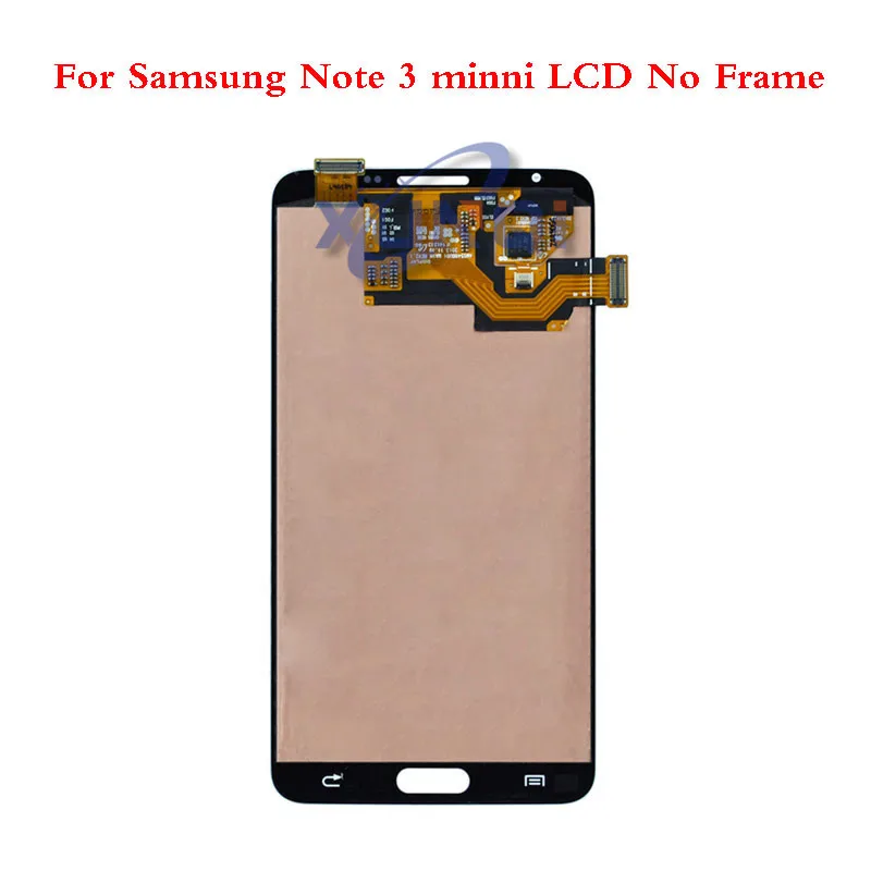 Протестированный AMOLED дисплей для samsung Galaxy Note 3 Note3 Neo Mini Lite N7505 lcd кодирующий преобразователь сенсорного экрана в сборе Замена Рамки