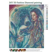 Diy Алмазная Раскрашенная полная Алмазная красота и медведь Q232 Алмазная вышивка для гостиной спальни декоративное живописное полотно