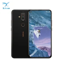 Global Rom Nokia X71 Mobile Phone 6GB RAM 6.39" Snapdragon 660 Octa Core Android 9 48MP Camera Fingerprint 4G LTE Mobile Phone