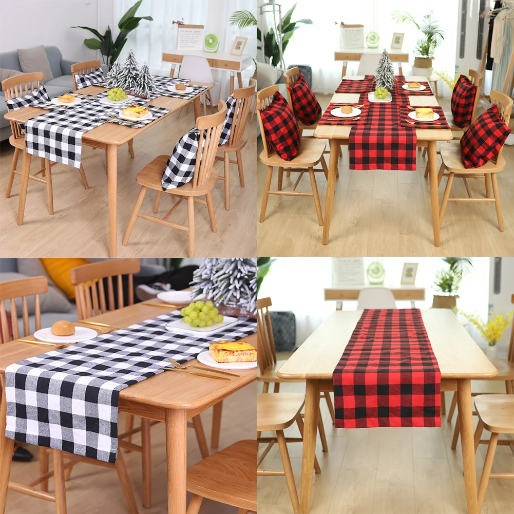 Largest supplier Embroiderd Christmas Table Runner Wedding Tablecloth Xmas Party Home Cover Decor