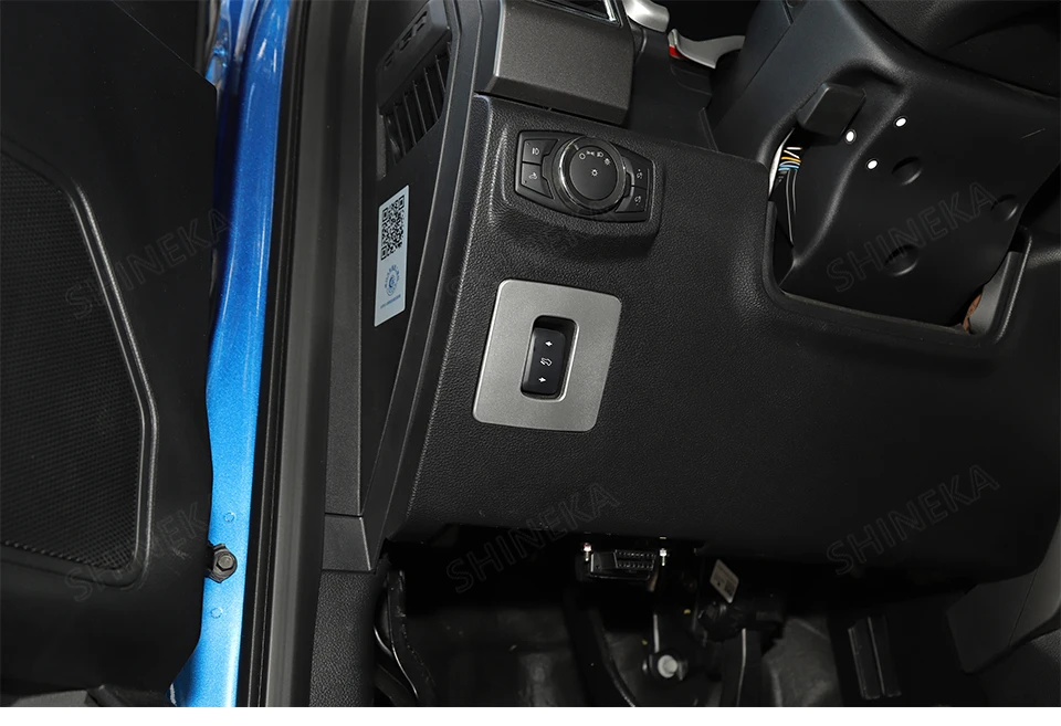 Накладки для салона автомобиля Ford F150, регулировка педали газового тормоза, декоративные кольца, наклейки, аксессуары для Ford F150