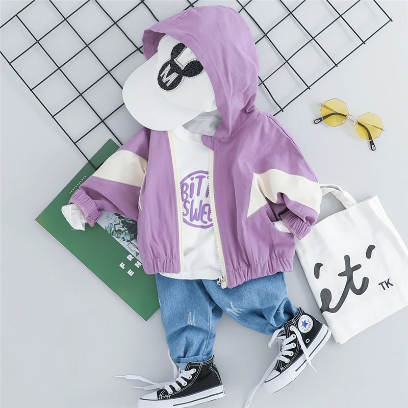 HYLKIDHUOSE 2019 осенняя одежда для маленьких девочек костюмы комплекты одежды малышей