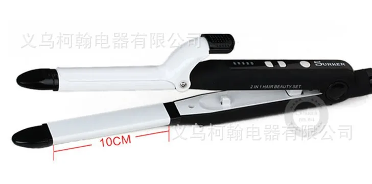 

Export Europe Pear Blossom Head Combo Computer Temperature Control Ceramic Hair Curler Rod Hair Straightener Export Europ