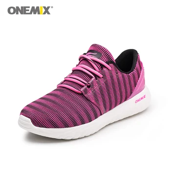 

ONEMIX Women Breathable Mesh Running Shoes Light Lady Trainers Walking Outdoor Sport Comfortable Jogging sneakers Summer Female