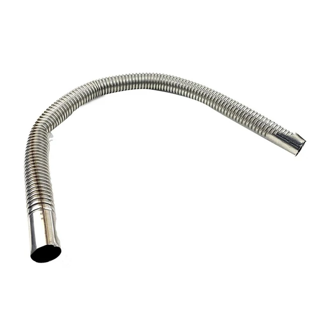 New 60cm Car Exhaust Pipe Parking Air Heater Tank Diesel Gas Vent Hose  Automobile Exhaust Pipe Corrugated Round Pipe - Exhaust Manifolds -  AliExpress