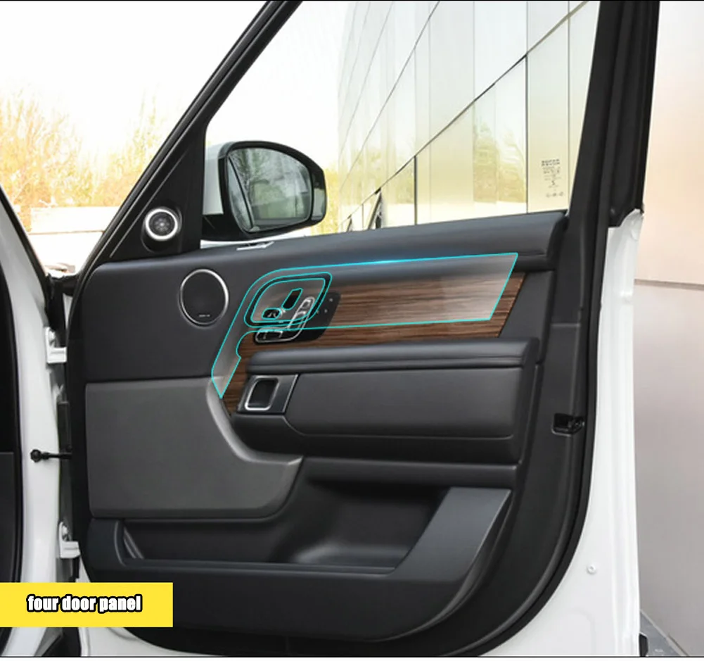 Для Land Rover Range Rover Vogue L405 RR Sport L494 Автомобильная дверная центральная консоль пленка центральный AC навигационный экран ТПУ Защитная пленка