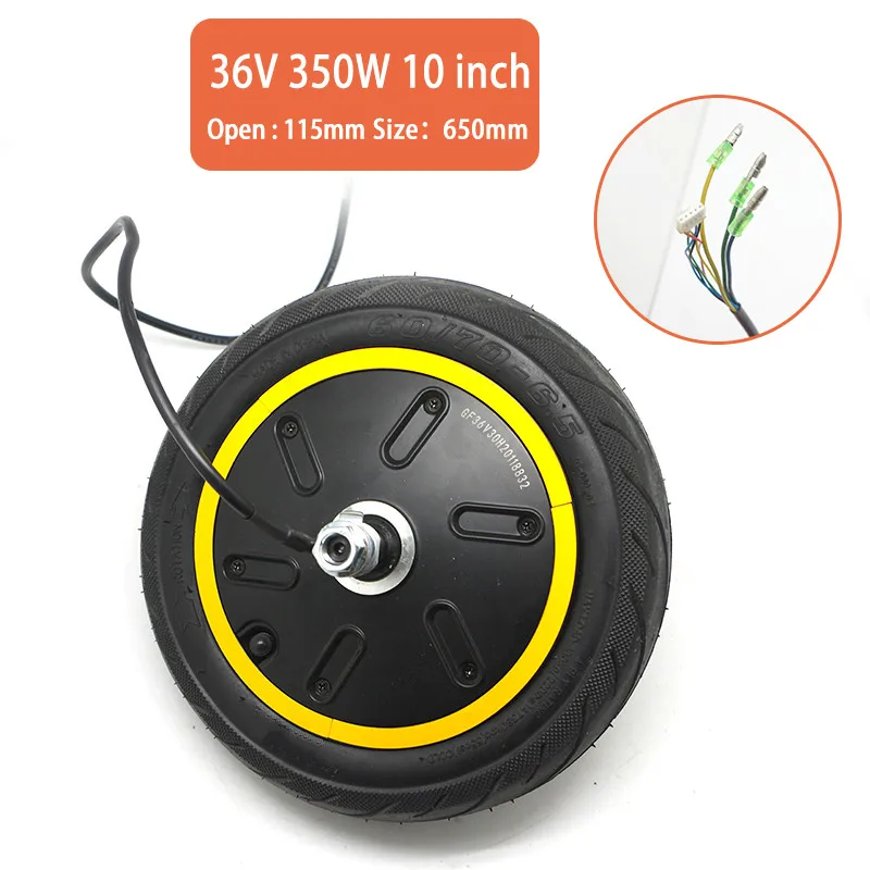 Electric Scooter 350W Motor Engine for Ninebot MAX G30 G30D KickScooter Wheel Hub Assembly Kit with 10inch Tire | Спорт и