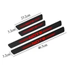 4pcs Auto Outer Door Sill Protector Pedal Scuff Plate Carbon fiber stickers for Nissan NOTE E11 E12 Accessories ► Photo 2/6