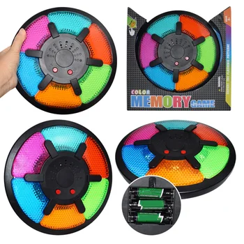 

Intelligence Development Desktop With Sound Light Home Color Cognition Practical Kids Adults Educational Memory Game Quiz Toy
