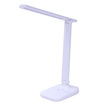 

Led Desk Lamp,Dimmable Reading Lamp with Built-In 2000Mah Rechargeable Battery,Three Color Temp,Press Control Table Light with S