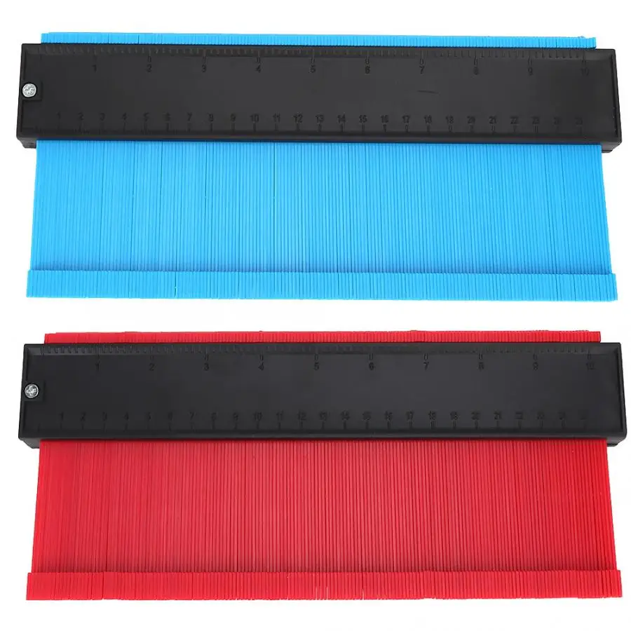 

Cooking Measure Tools 10in ABS Plastic Irregular Shapes Measuring Contour Duplication Gauge Woodworking Tool Chemistry