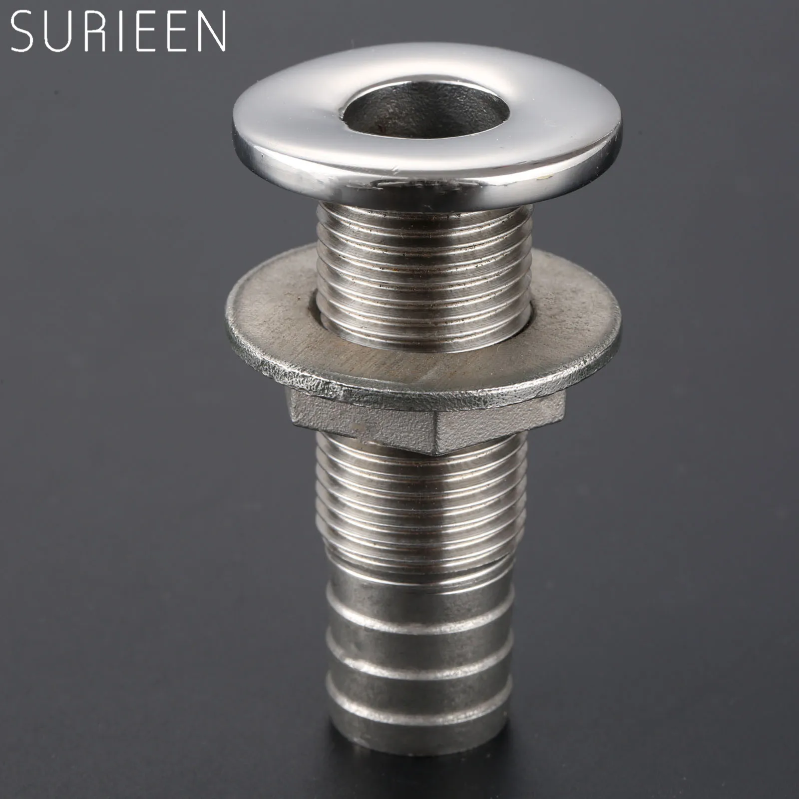 1 шт. устойчивый к коррозии сливный патрубок из нержавеющей стали 316 фитинг