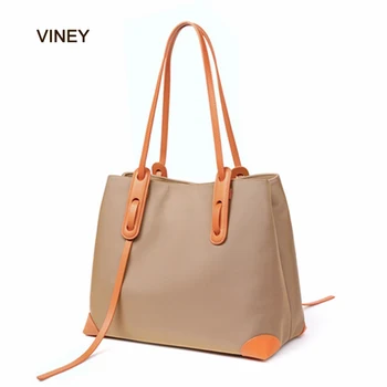

2020 Fashion Female Bag Casual Oxford Cloth Handbags All-Match Large Capacity Tote Bag
