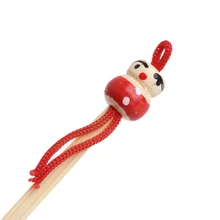 10 шт. мультяшная кукла бамбуковая Ложка для удаления серы из уха Чистый ушной воск удаляет уход за ушами Безопасный инструмент