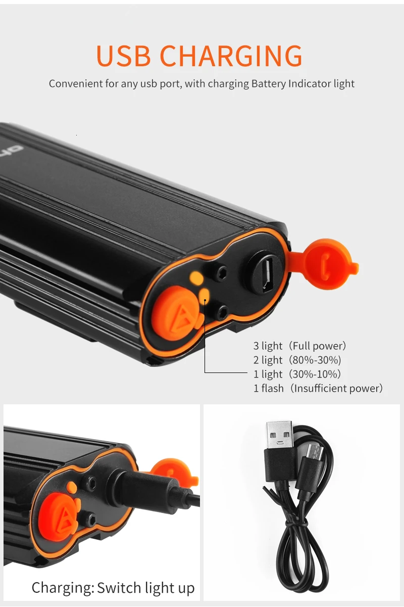 Sale GIYO T6 LED USB Rechargeable  Bicycle Light With 360 Degree Rotatation Mount  2400Lm Bicycle Front Light Waterproof Headlight 14