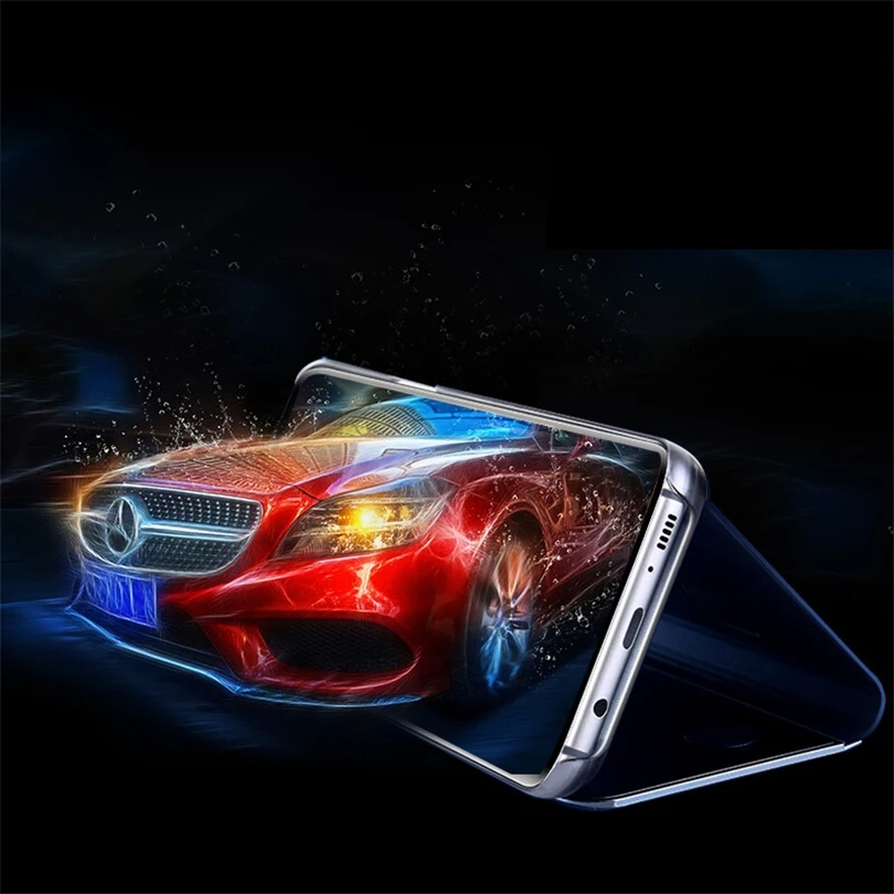 Для Huawei Mate 20X 20 Lite 10 9 8 Pro прозрачный зеркальный чехол для телефона вертикальные