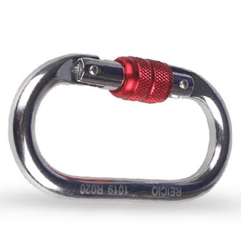 25Kn o-тип замок Пряжка автоматический мастер карабин Многоцветный Крест крюк Скалолазание Альпинист оборудование