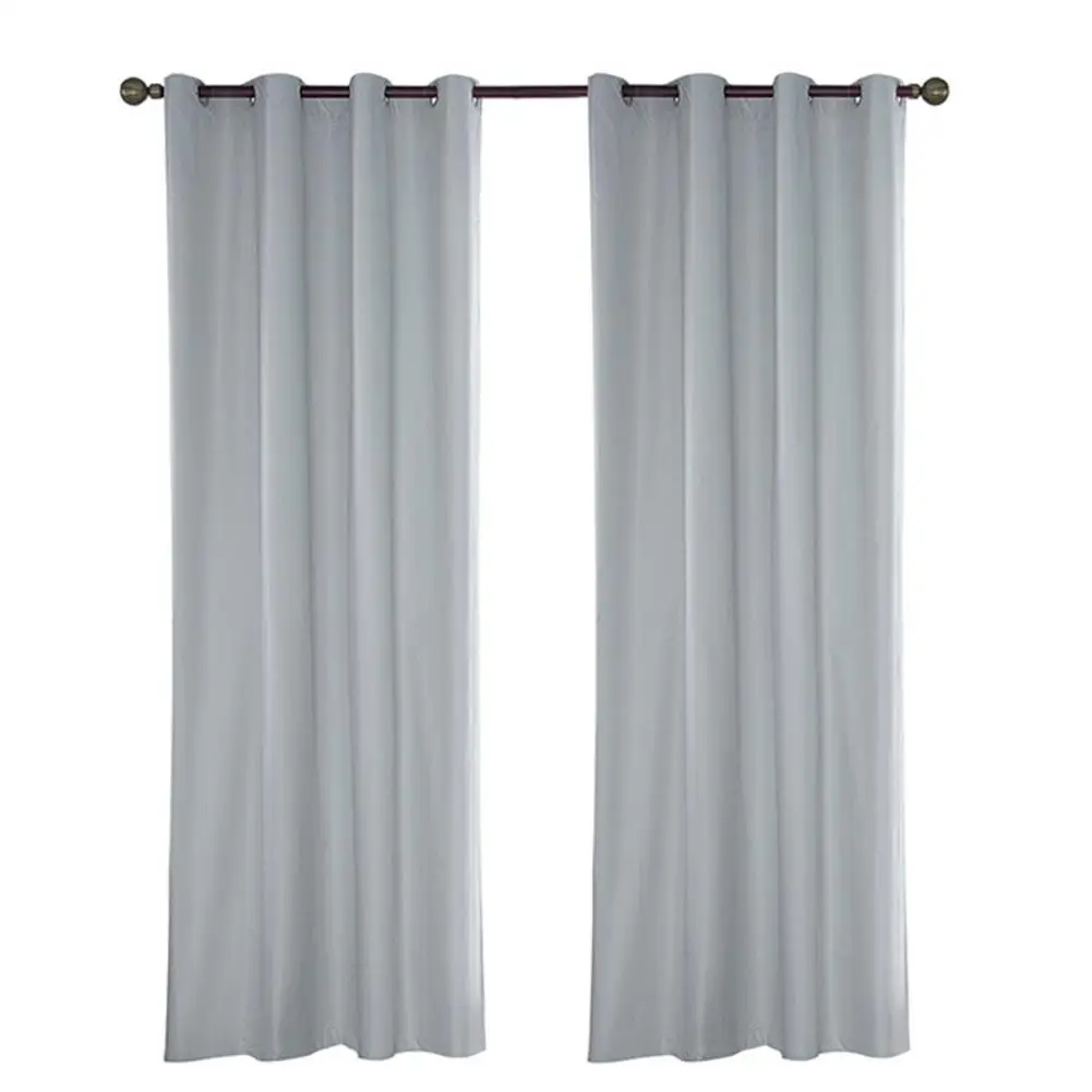 

Polyester Fiber Blackout Curtain Sunproof Waterproof Sunshade Curtain Panels For Home Courtyard Garden Home Textile