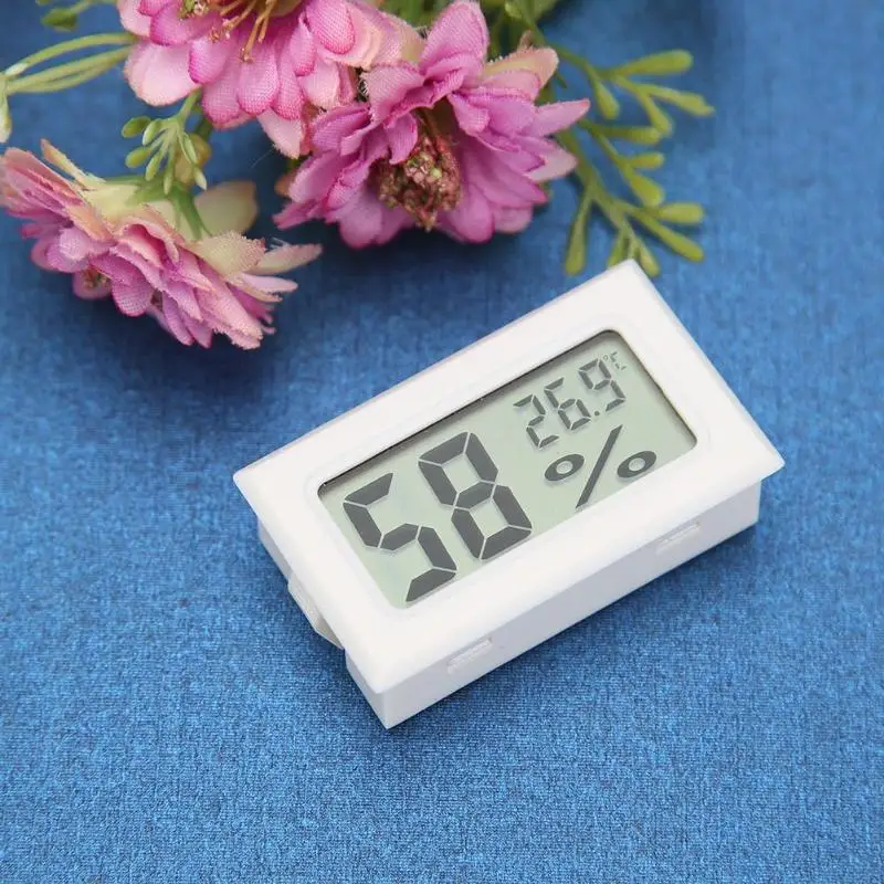 Мини ЖК-цифровой термометр гигрометр Температура Крытый удобный Измеритель температуры и влажности измерительные приборы