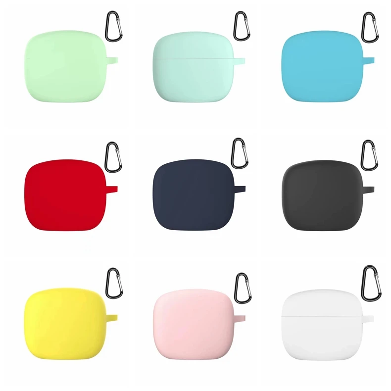 For JBL TUNE 215 Case Solid color Non-slip Silicone Wireless Bluetooth Earphones Cover for jbl215 Anti-fall Protect case | Электроника