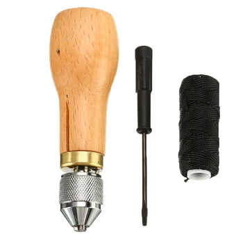 

DIY Leather Sewing Tool Speedy Stitcher Sewing Awl Tool Kit Leather Hand Sewing Machine for Leather Repair Sail Canvas