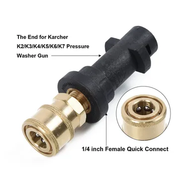 

1/4 Pressure Washer Adaptor Bayonet For Karcher K Series Lance Very Durable