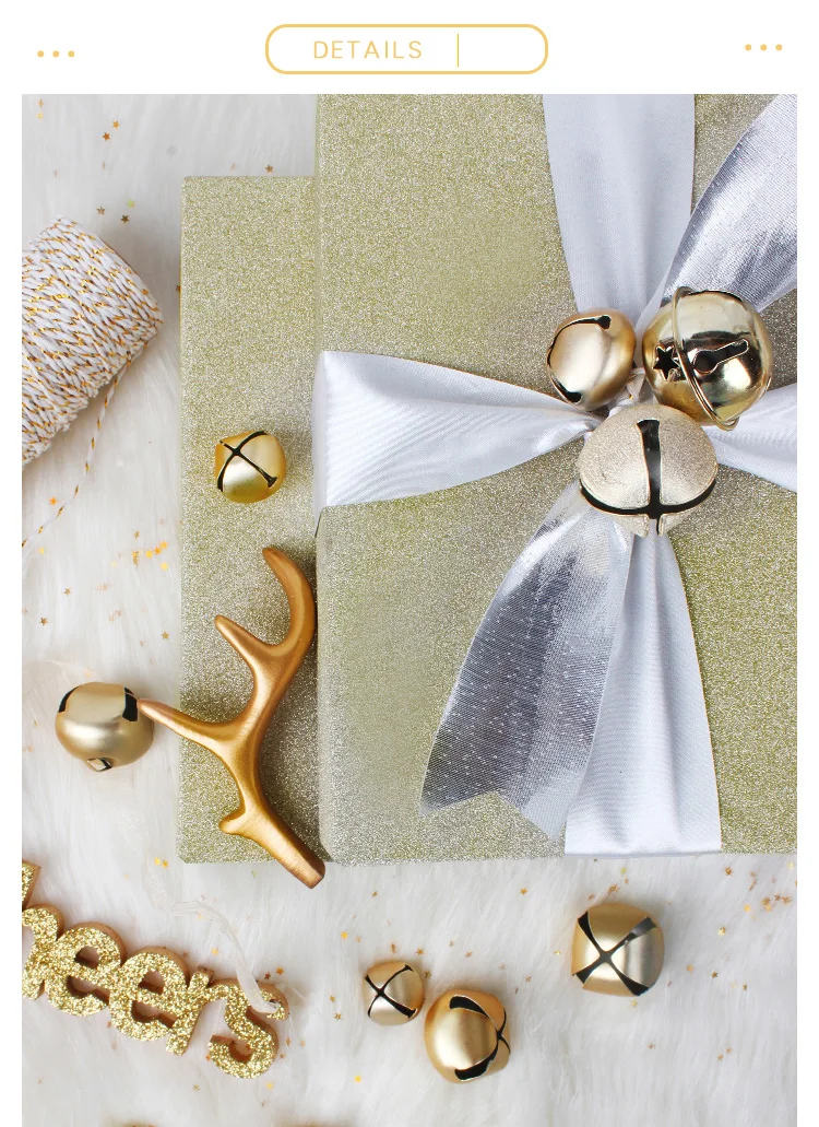 Christmas Day Birthday Gift Wrapping Paper Nougat Flower Bouquet Decoration Kraft Paper