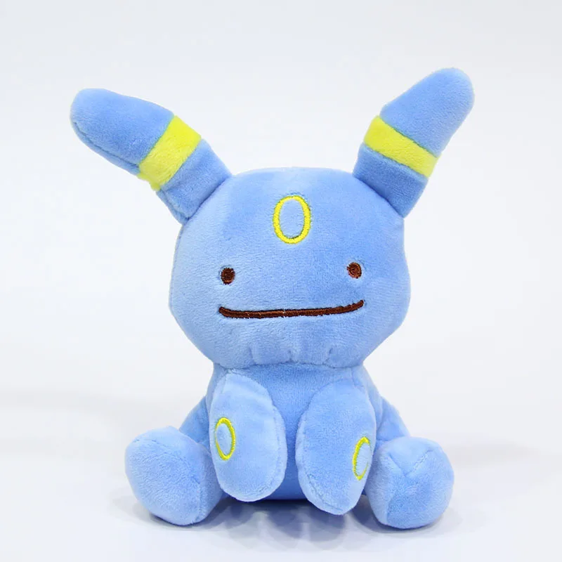 12 см/25 см Poke Ditto Мягкие плюшевые куклы преобразования Иви и Пикачу Sylveon Espeon Umbreon Vaporeon 2 стороны куклы детские игрушки TFA3204