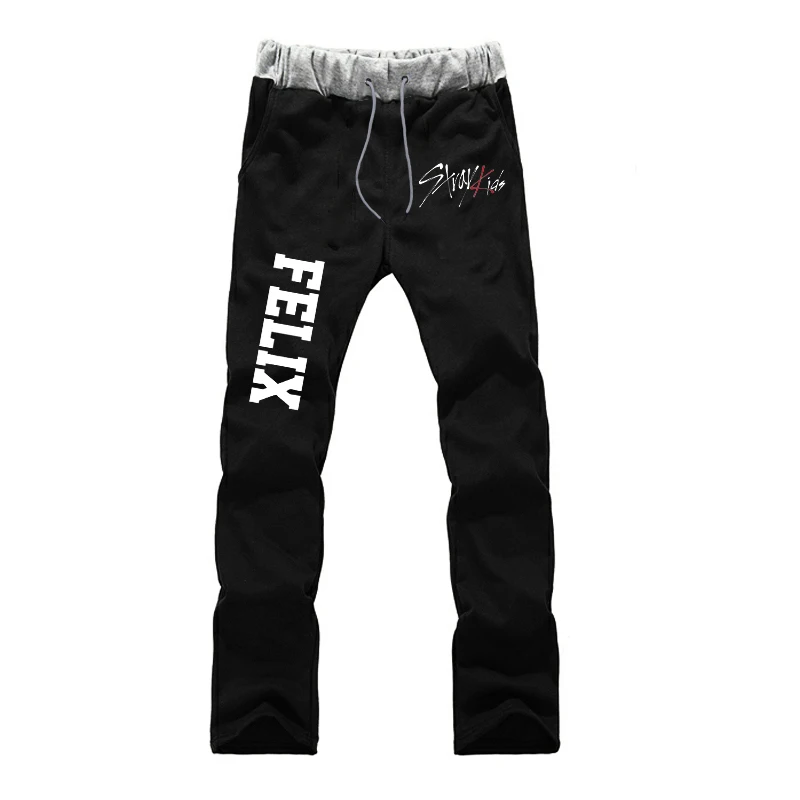 Pants 4 Детские хлопковые длинные брюки для мужчин; модные спортивные брюки для фитнеса; спортивные брюки для мальчиков в стиле хип-хоп; осенние забавные повседневные спортивные штаны - Цвет: Pants 4