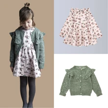 Милые Детские платья для маленьких девочек, принцесса вечернее платье, цветочное кружевное платье с бантом и оборками, платье для дня рождения, свадьбы, вечеринки, платья для девочек