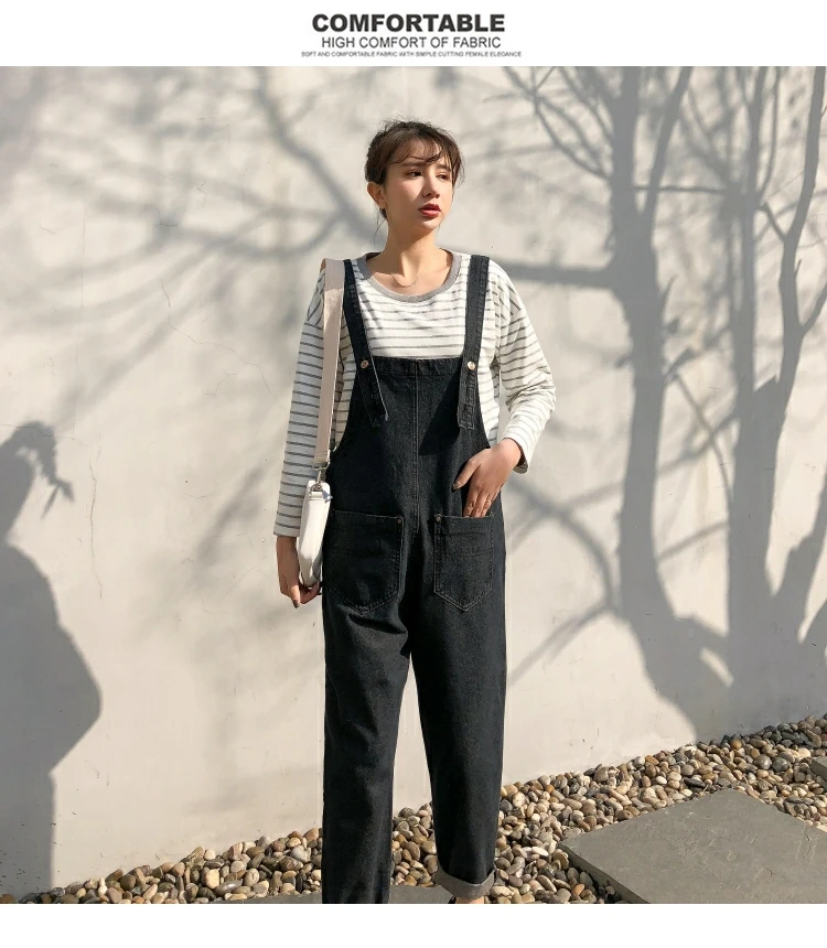 Autumn Postpartum Women Breastfeeding Clothes Set Plus Size Denim Overalls+Striped Nursing Tees Twinset Maternity Lactation Suit