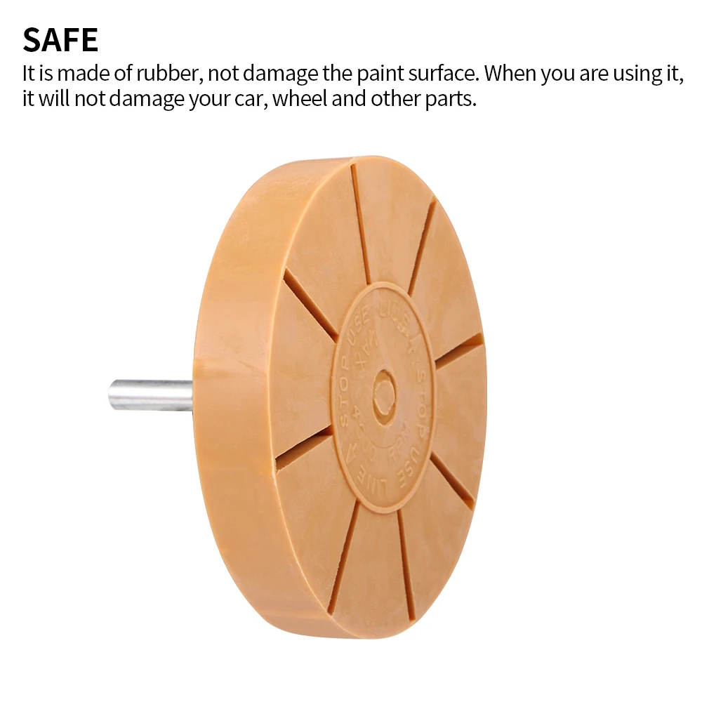 Резиновый ластик колесо для удаления автомобильного клея клейкая наклейка